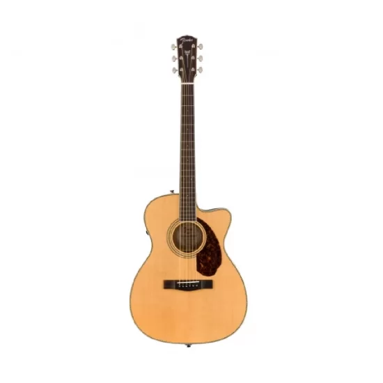 Shop Online Fender Paramount PM-3 Triple-0 Standard Electro-Acoustic Guitar  0970333321 - Natural - Dubai, Sharjah, Abu Dhabi, M4music.com